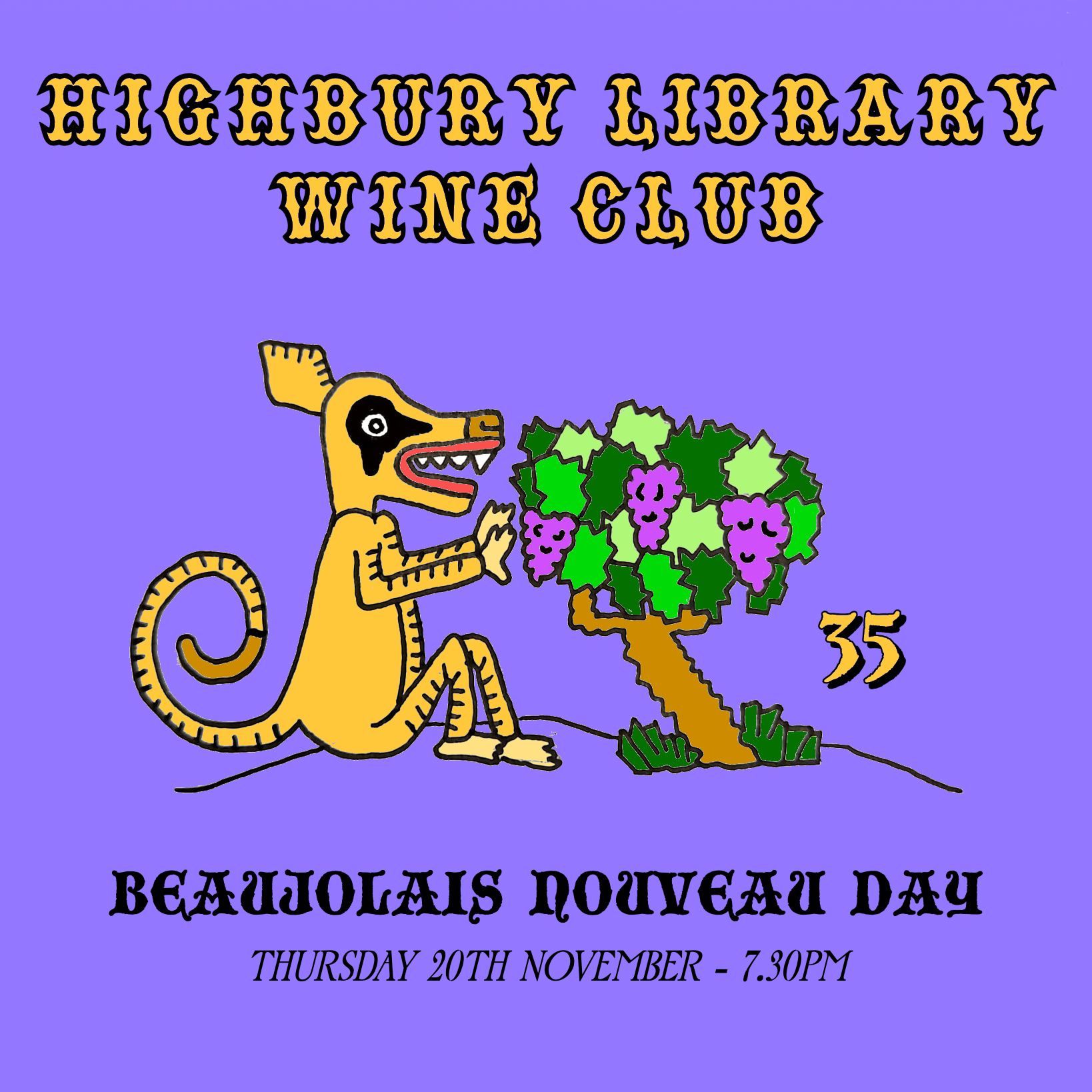 Wine Club 35 Tickets - Beaujolais Nouveau Day Special!