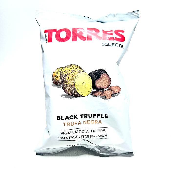 <p>Black Truffle Crisps<br>Torres<br>50g</p>