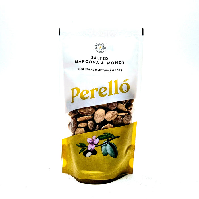 <p>Salted Marcona Almonds<br>Perello<br>150g</p>