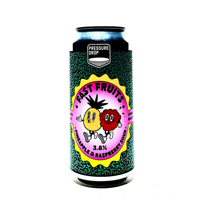 <p>Pressure Drop<br>Fast Fruits<br>Raspberry & Pineapple Sour</p>