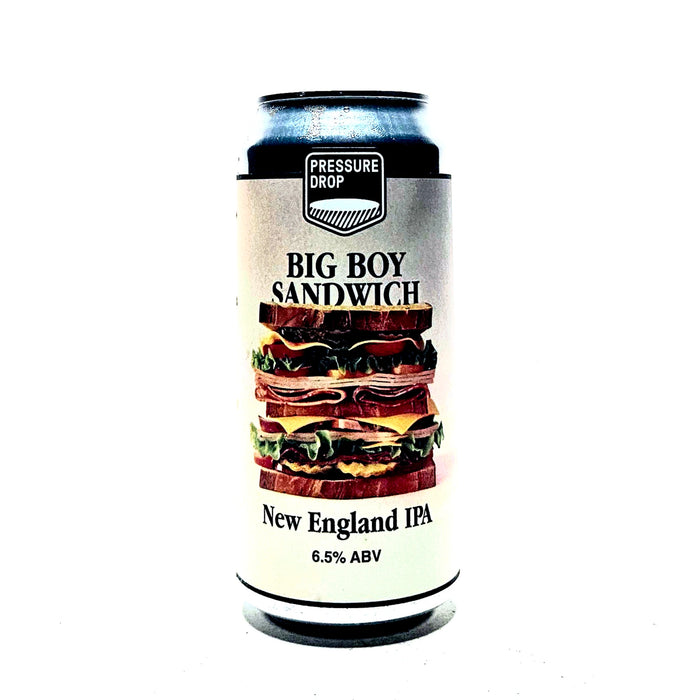 <p>Pressure Drop<br>Big Boy Sandwich<br>NEIPA</p>