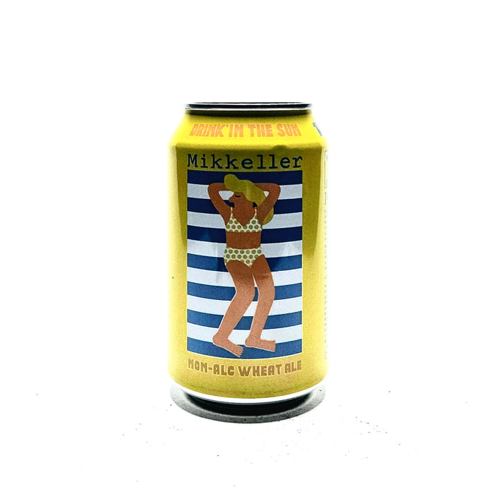 <p>Mikkeller<br>Drink'in The Sun<br>Non Alcoholic American Wheat Beer</p>