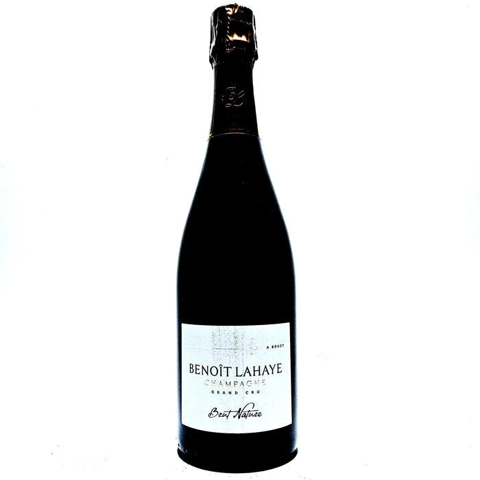 <p>Pinot Noir / Chardonnay<br>Bouzy Grand Cru NV Champagne Brut Nature <br>Benoît Lahaye</p>