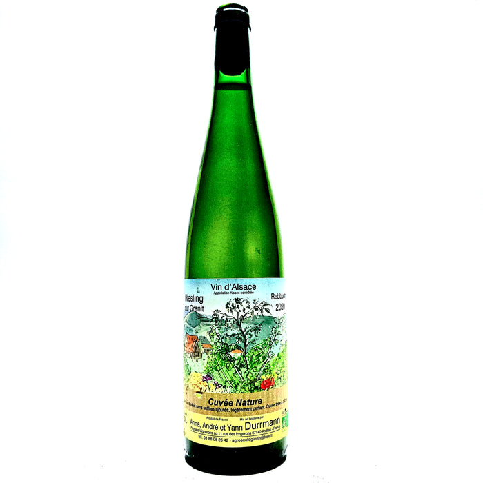 <p>Riesling<br>Sur Granit 2020<br>Durrmann</p>