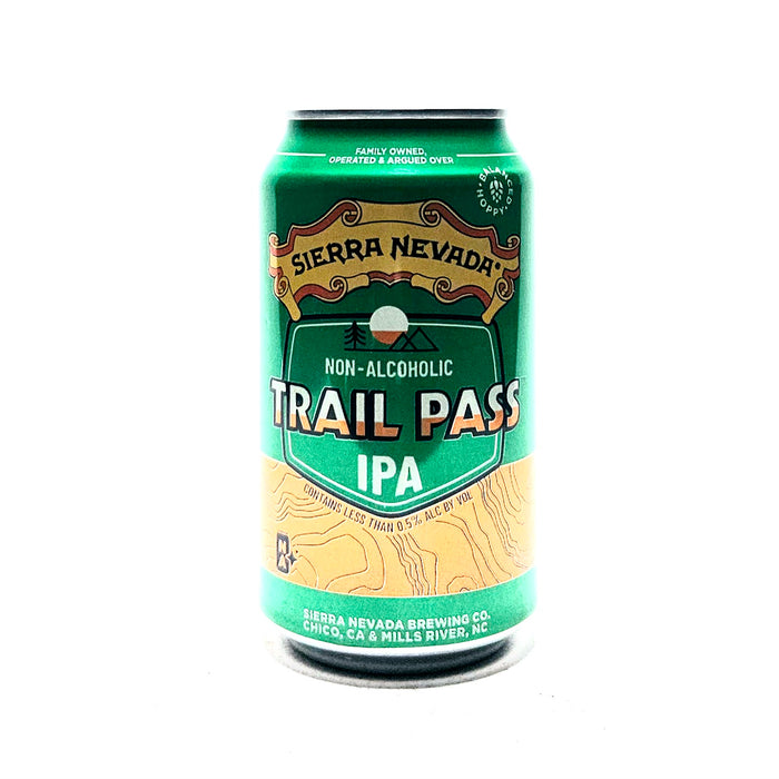 <p>Sierra Nevada<br>Trail Pass<br>Non Alcoholic IPA</p>