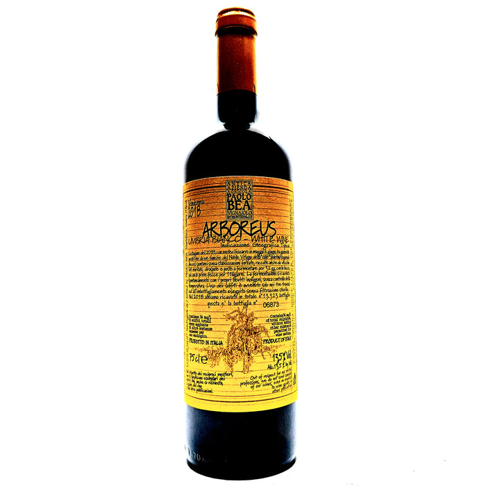 <p>Trebbiano<br>Arboreus Umbria Bianco 2018<br>Paolo Bea</p>