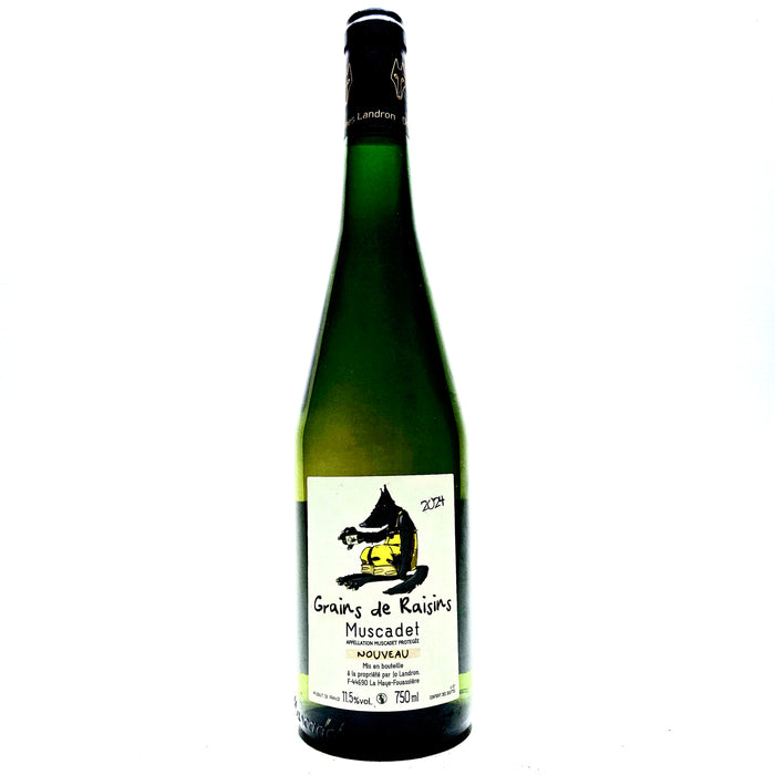 <p>Melon<br>Grains de Raisins Muscadet Nouveau 2024<br>Landron</p>