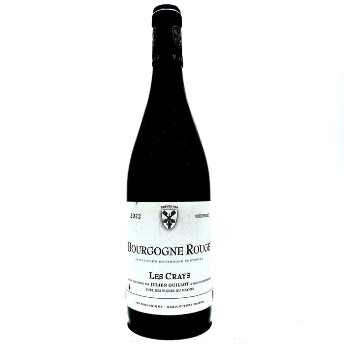 <p>Pinot Noir<br>Les Crays Bourgogne Rouge 2022<br>Clos des Vignes du Maynes</p>