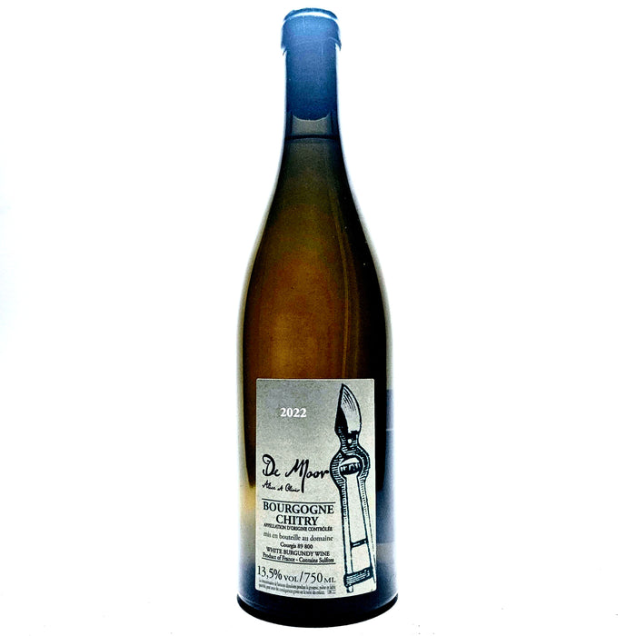 <p>Chardonnay<br>Bourgogne Chitry 2022<br>De Moor</p>