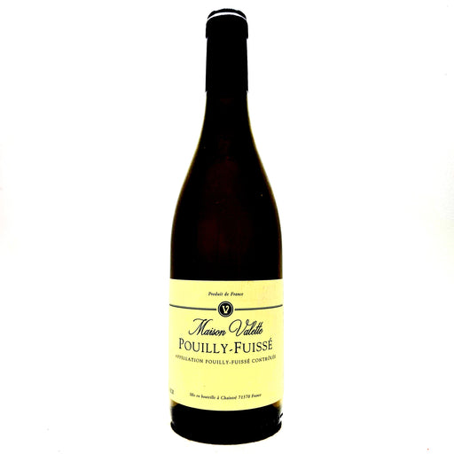 Chardonnay Maison Valette Philippe Valette Pouilly Fuisse French Organic Natural White Wine Bourgogne Burgundy France