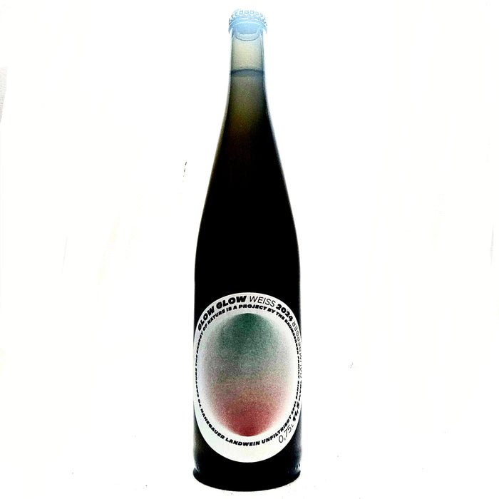 <p>Müller Thurgau blend<br>Weiss 2024<br>Glow Glow</p>