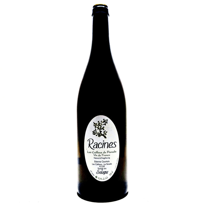Les Cailloux du Paradis Etienne Courtois Claude Courtois Racines Blanc 2020 French Organic Natural White Wine Sauvignon Blanc Romorantin Sologne Loire France