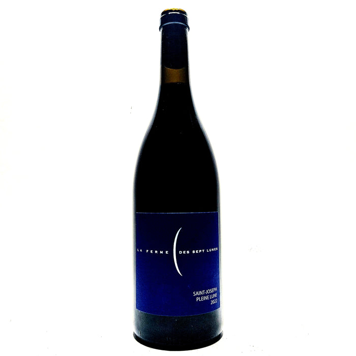 Syrah Pleine Lune Saint-Joseph 2022 La Ferme des Sept Lunes Jean Delobre French Organic Natural Red Wine Northern Rhône France