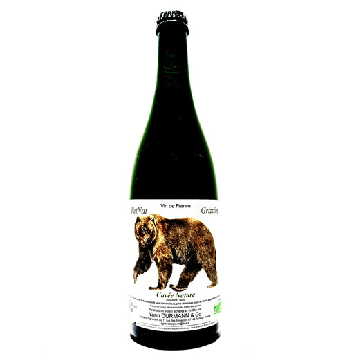 Yann Durrmann Grizzling 2024 Riesling Pet Nat French organic natural sparkling white wine Andlau Alsace France