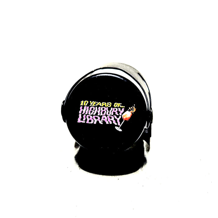 <p>10 Years of Highbury Library<br>Champagne Stopper</p>