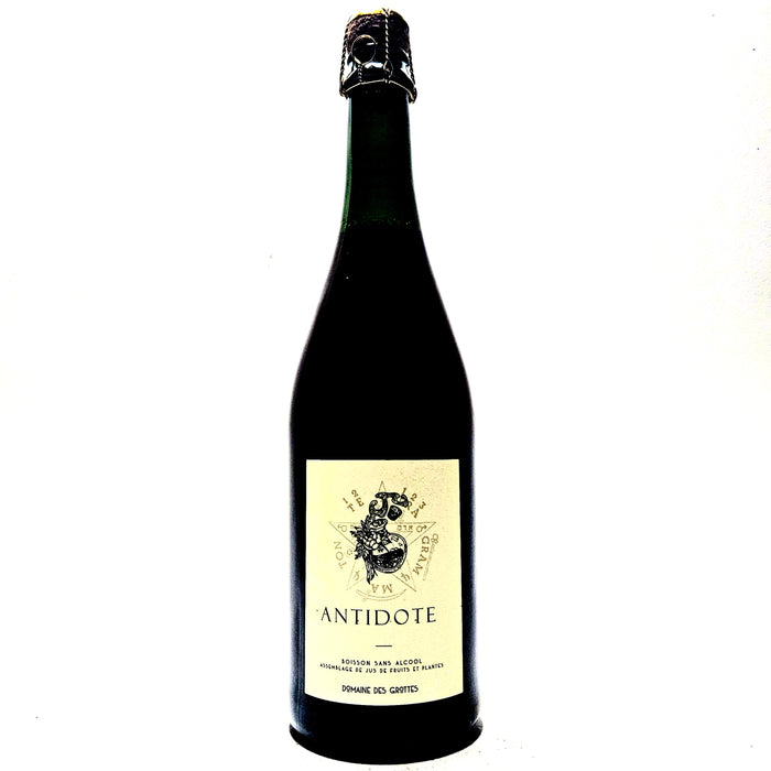 <p>Non-Alcoholic Gamay Juice & Herbs<br>L'Antidote 2024<br>Des Grottes</p>
