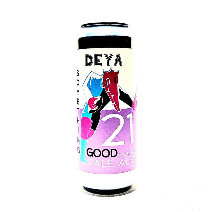 <p>Deya<br>Something Good 21<br>Pale Ale</p>