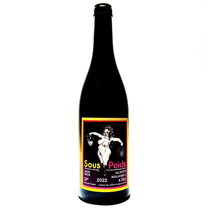 <p>Chardonnay<br>Sous Poids 2022<br>Boulanger & Allante</p>