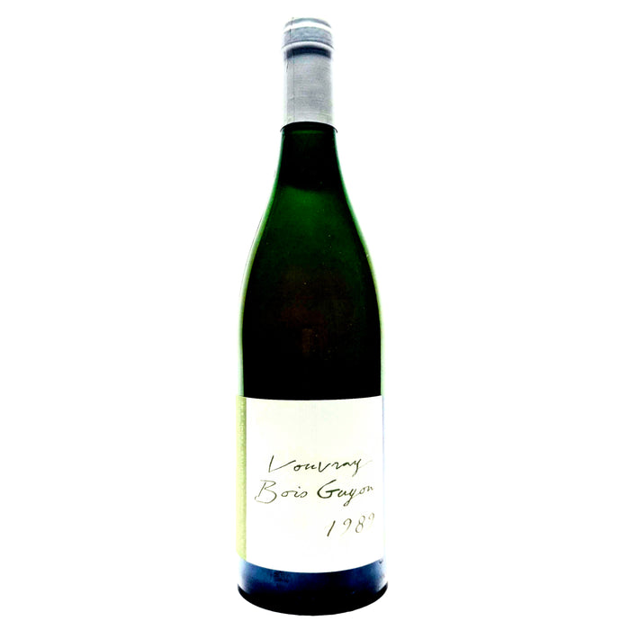 <p>Chenin Blanc<br>Vouvray Bois Guyon 1989<br>Breton</p>