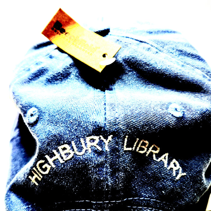 <p>Read Between The Wines<br>Denim Baseball Cap</p>