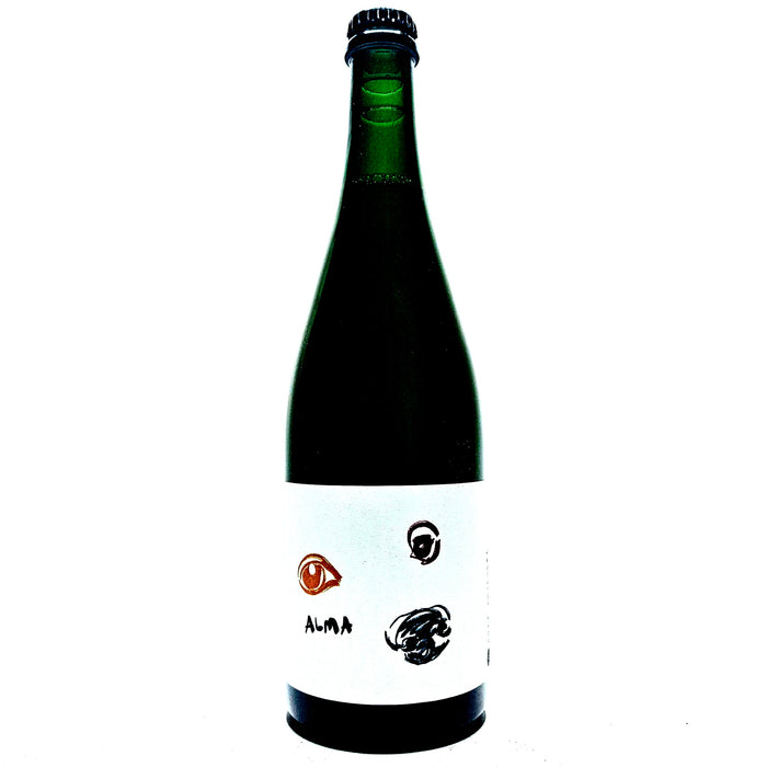 Alma 2025 Lucy Chilvers Xarel Lo / Moscatel Spanish Catalan Organic Natural Pet Nat Sparkling White Wine Catlaunya Spain