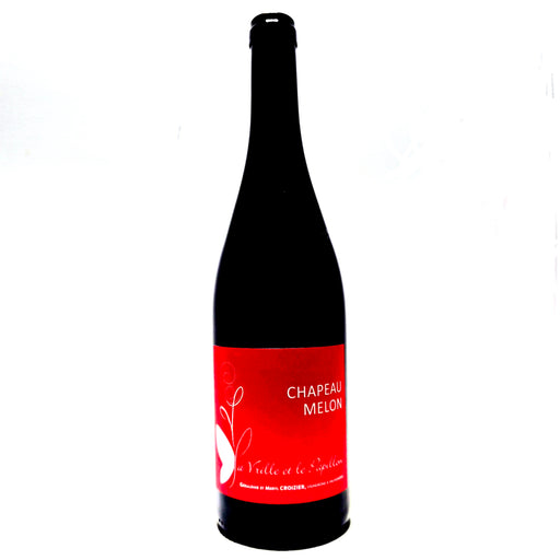 Chapeau Melon 2024 La Vrille et le Papillon Merlot French Organic Natural Red Wine Ardeche france