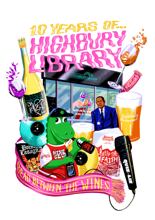 <p>10 Years of Highbury Library Print<br>by Daryl Rainbow</p>