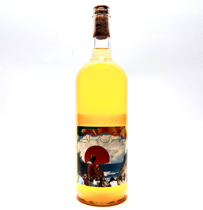 Yellow 2024 litre Larural Macabeu Xarel Lo Moscatel Catalan Spanish Organic Natural Skin Contact Wine Penedes Catalunya Spain