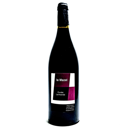 Le Mazel Cuvée Larmande 2024 Syrah French Organic Natural Red Wine Ardeche france Gerald Oustric