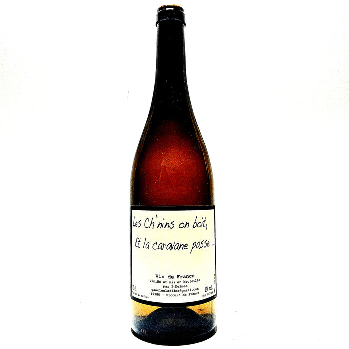 Les Ch'nins On Boit Et La Caravane Passe...2024 Philippe Delmee French Chenin Blanc Organic Natural White Wine Anjou Loire France