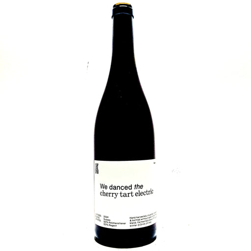 Reichensteiner Regent We Danced the Cherry Tart Electric 2024 Leisure Wine English Organic Natural Red Wine Sussex England UK