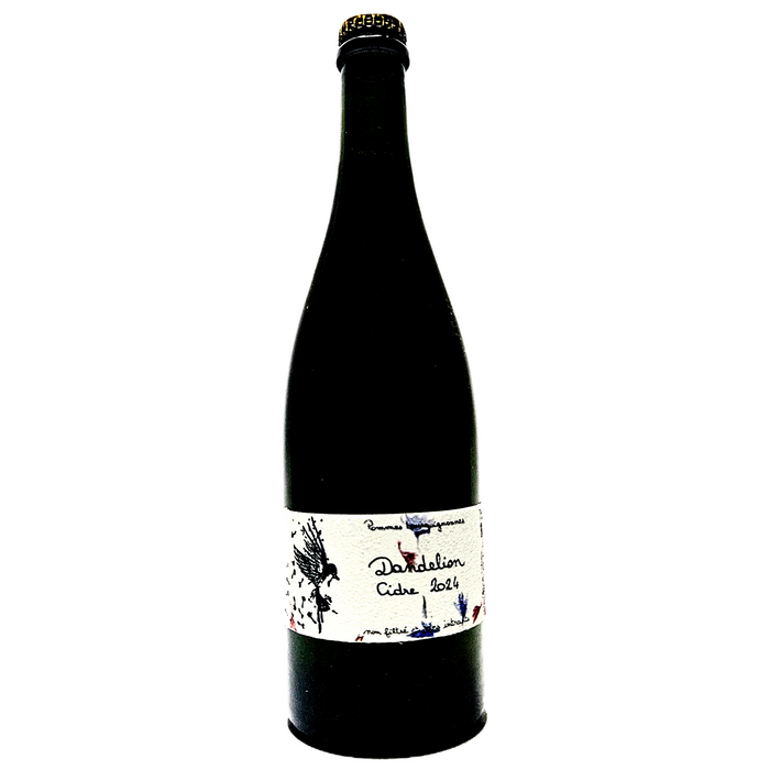 Domaine Dandelion Cidre Cider 2024 French Organic Natural Burgundy Bourgogne