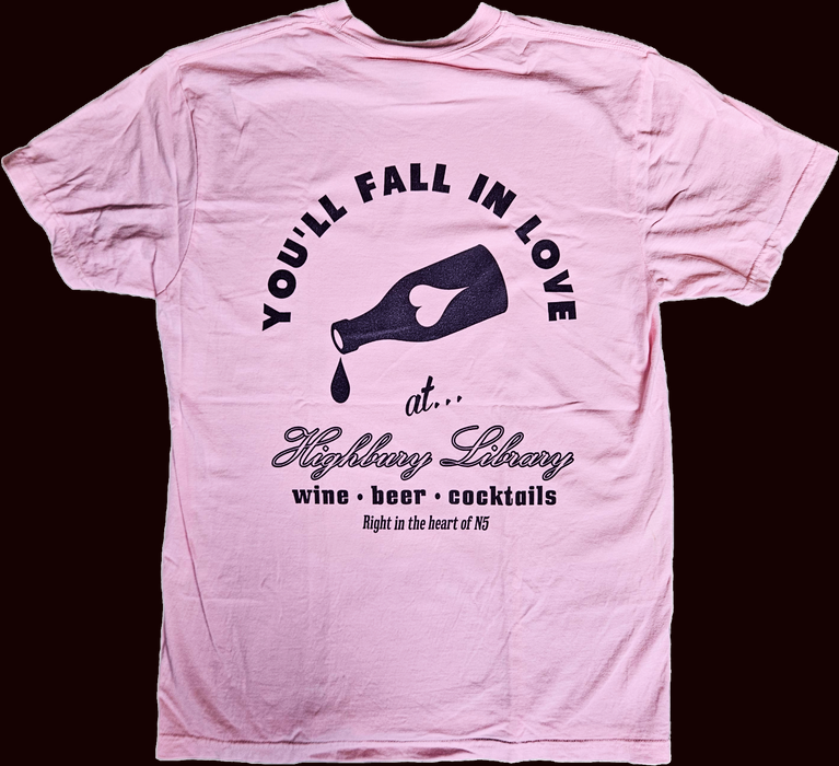 <p>You'll Fall In Love<br>Pink Short Sleeve T-Shirt</p>