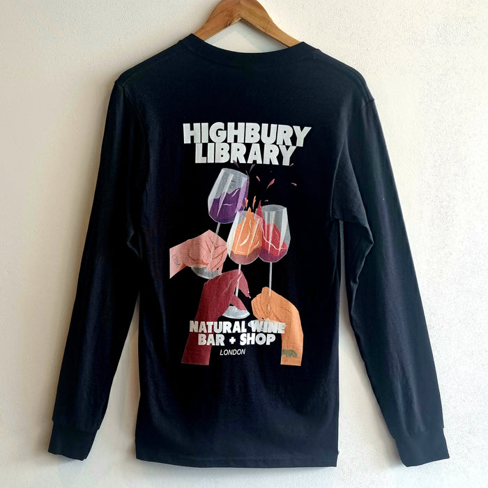 <p>Highbury Library 'Clink' Long Sleeve T-Shirt</p>