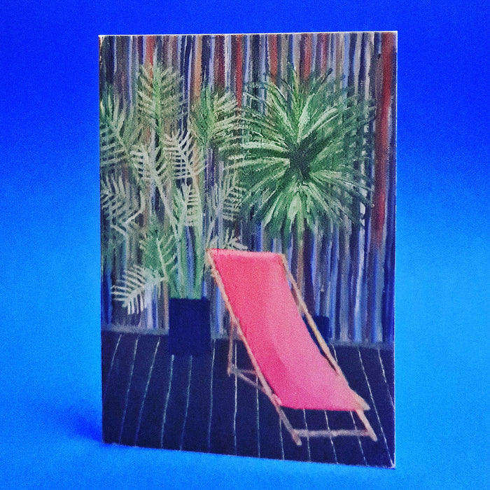 <p>Deck Chair<br>Card by Liz Lyons</p>