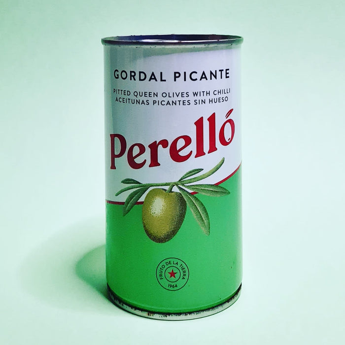 <p>Gordal Picante Olives<br>Perelló<br>150g</p>
